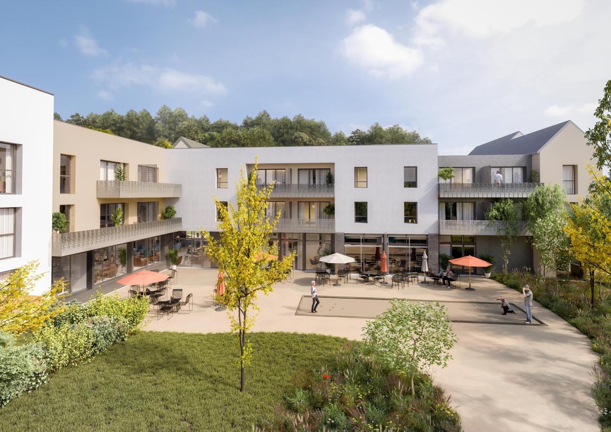 Residence Services Seniors - Domitys Les Jardins D'Ahna Dinan Buitenkant foto